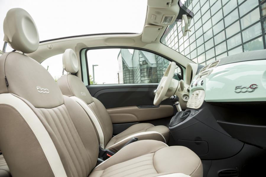 Интерьер Fiat 500C Cult 2014 года  (фото 21 из 44)